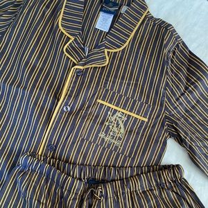 PB Teen Harry Potter Hufflepuff Long Sleeve/Pants Pajamas (Never Been Worn)